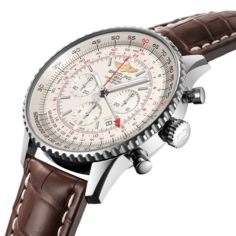 breitling navitimer ab04413a f573 441x a20ba.1|Navitimer B04 Chronograph GMT 48 Stainless steel .